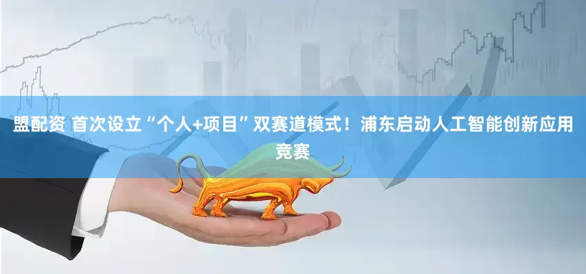 盟配资 首次设立“个人+项目”双赛道模式！浦东启动人工智能创新应用竞赛