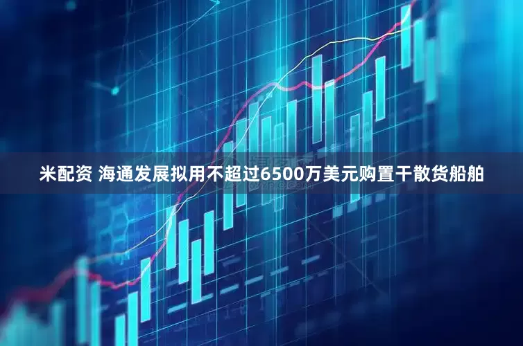米配资 海通发展拟用不超过6500万美元购置干散货船舶