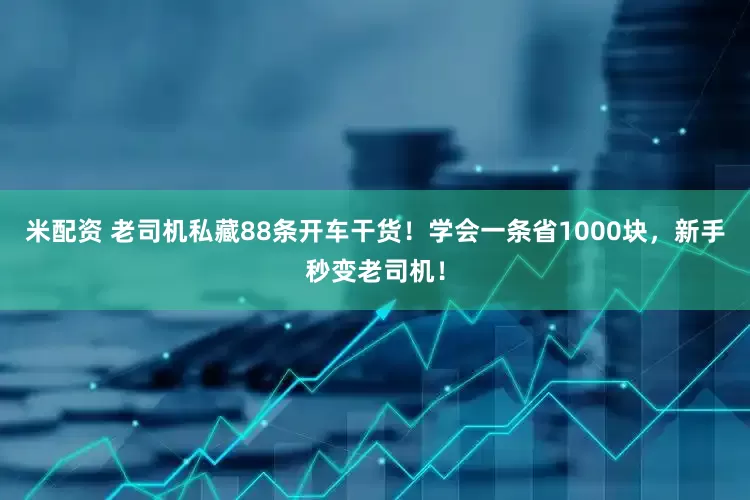 米配资 老司机私藏88条开车干货！学会一条省1000块，新手秒变老司机！